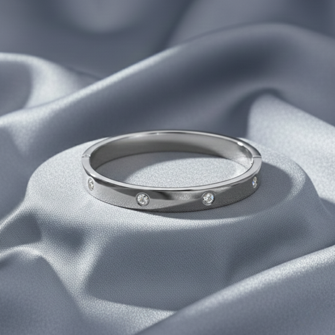 Bracelet éternel en lien avec diamant