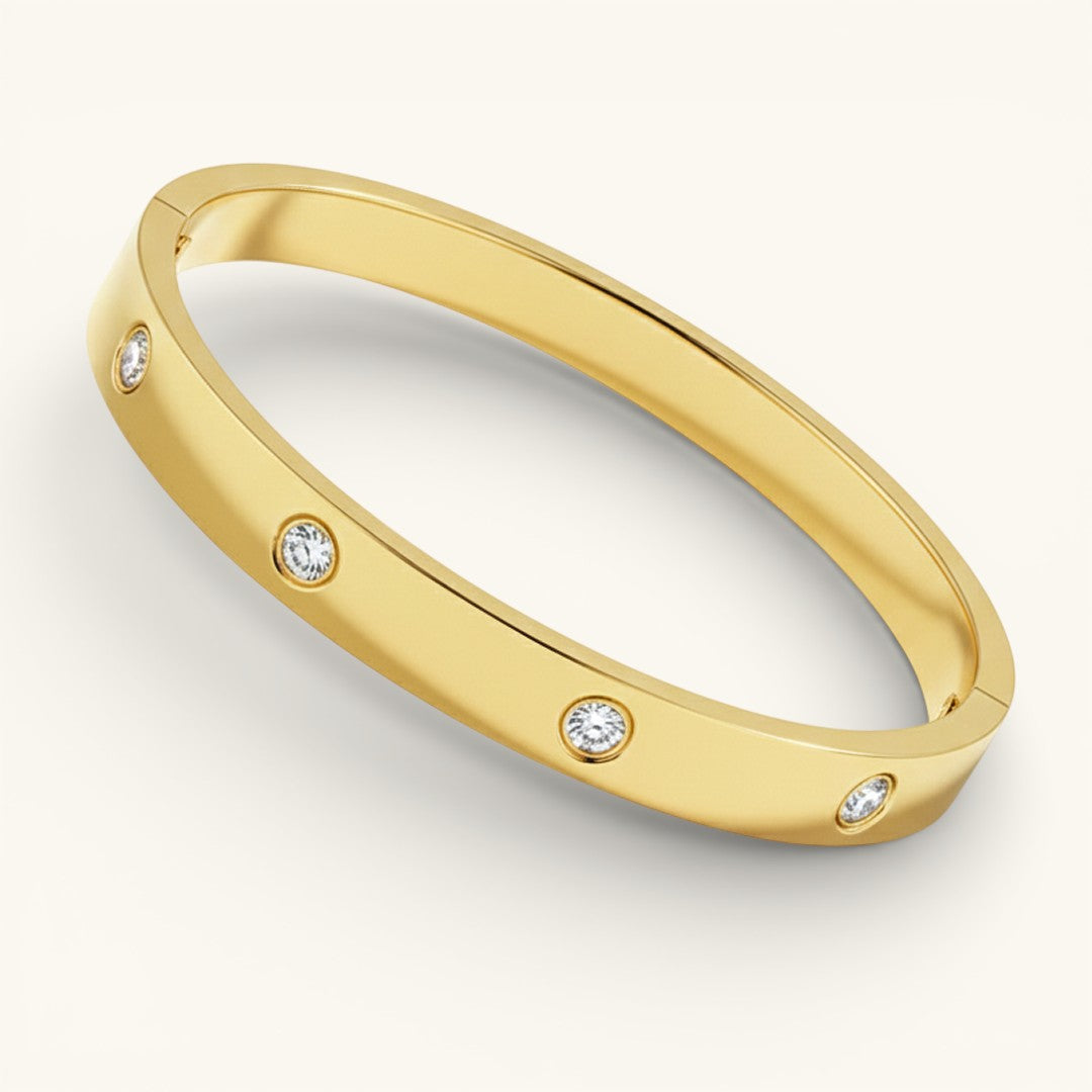 Bracelet éternel en lien avec diamant
