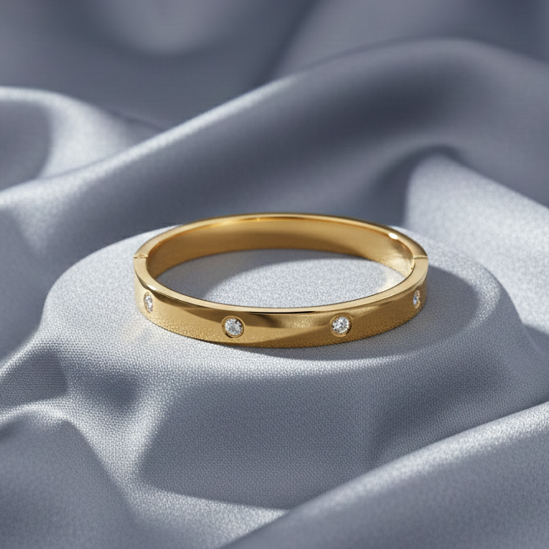 Bracelet éternel en lien avec diamant