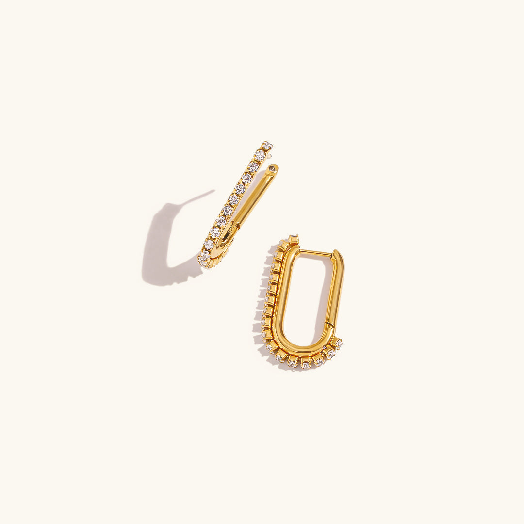 Boucles d'oreilles en diamant Georgia
