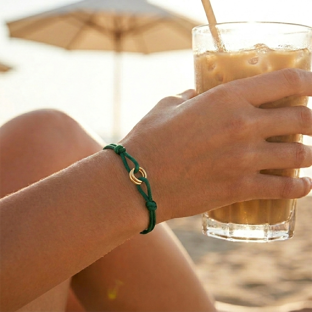 Bracelet Trifecta Or
