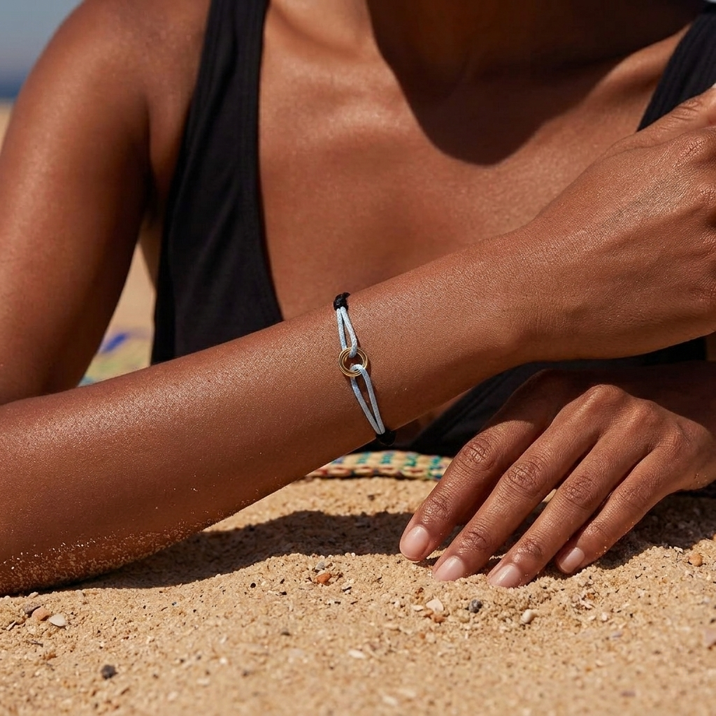 Bracelet Trifecta Or
