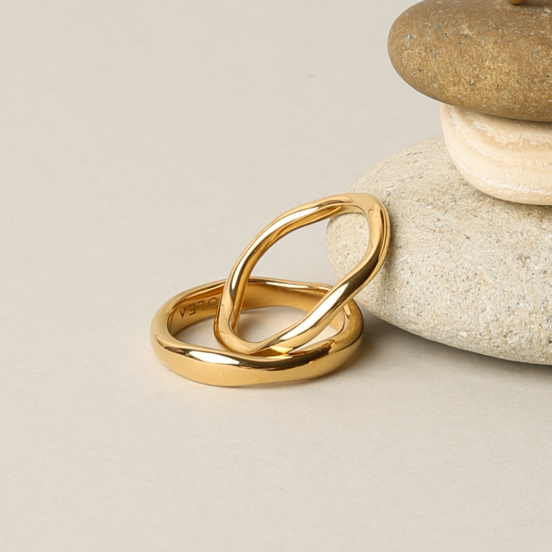 "Bague Empilable" Gemini