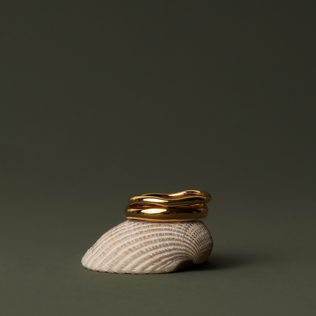 "Boucles" Anneaux Empilables