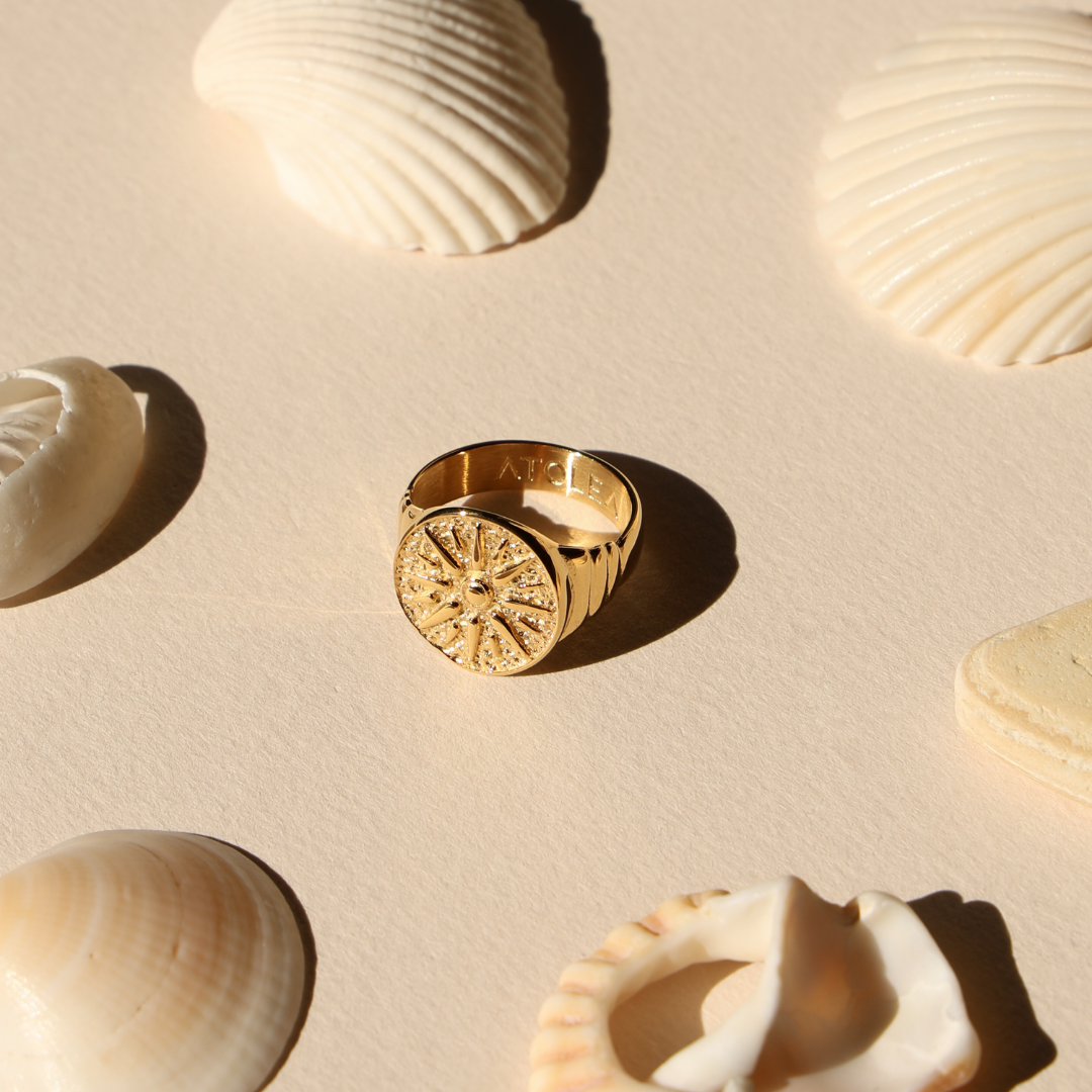 Bague de Soleil Dorée