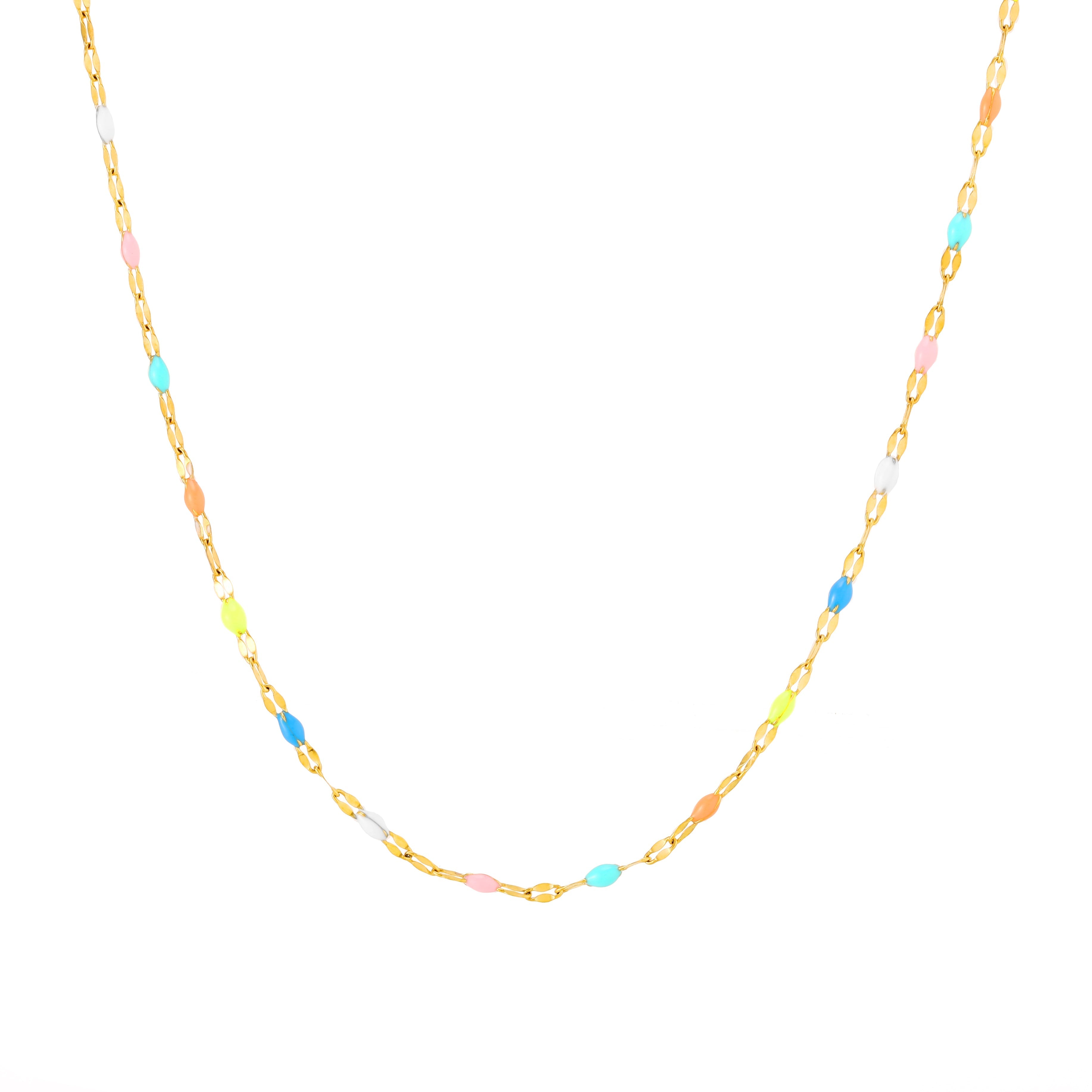 Choker Dainty Arc-en-Ciel