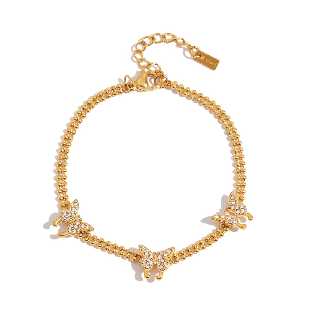 Maribelle Bracelet Papillon | Or 18K