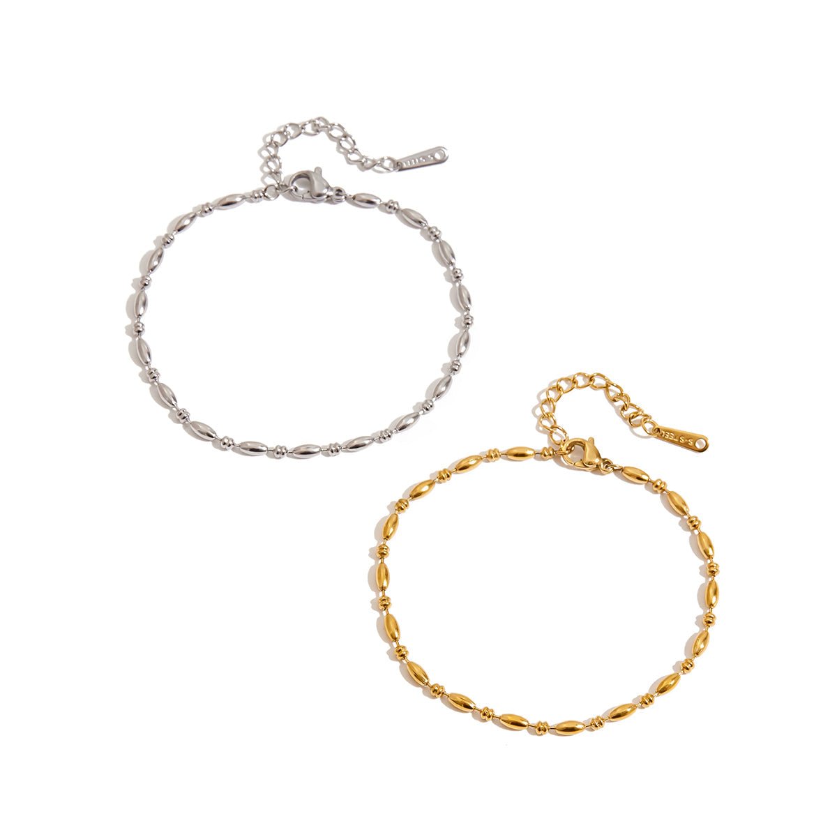 Bracelet en perles Diana en or 18K / argent sterling
