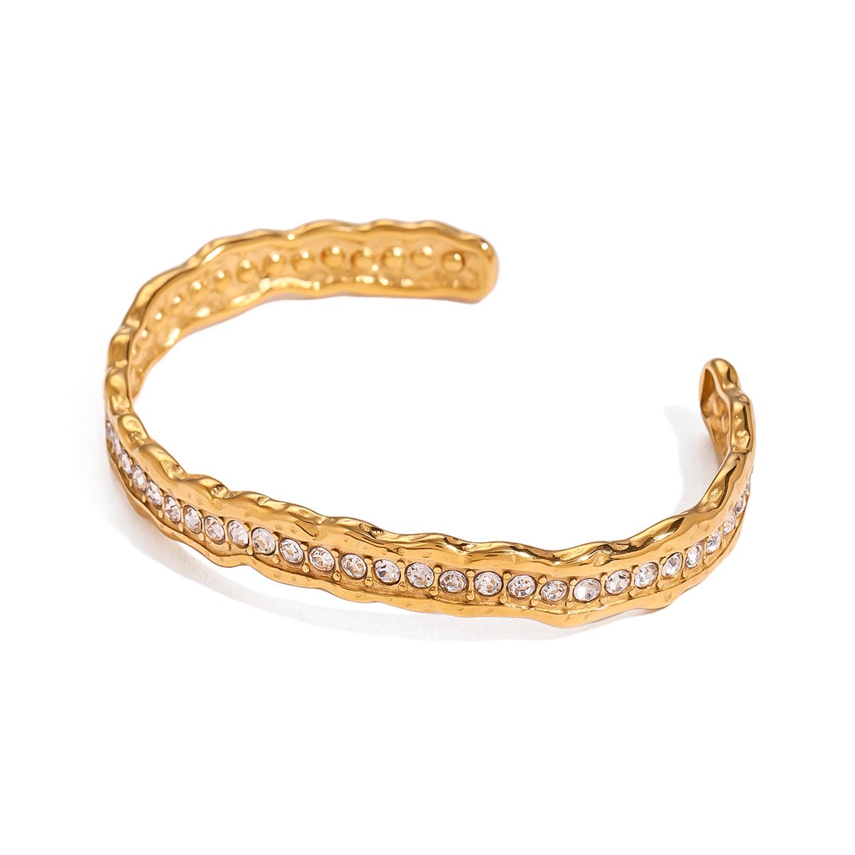 Bracelet Cleo Ripple en Or 18K