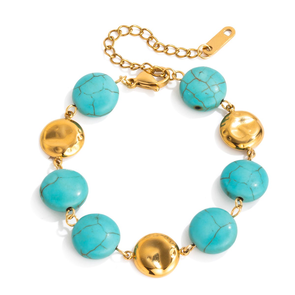 Aurelia Bracelet en Turquoise | Or 18K