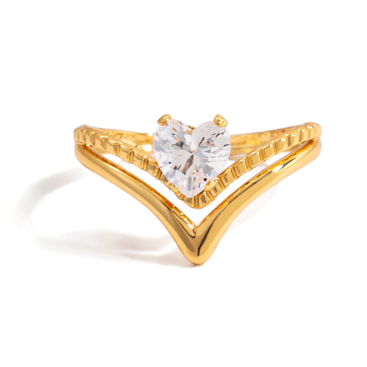 Bague Solitaire Ivelisse | Or 18K