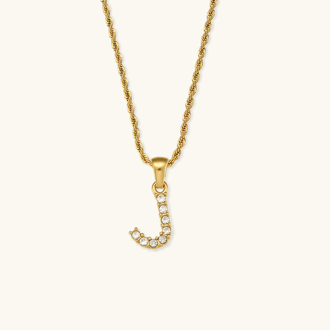 Collier en diamant avec initiales Maeve Buchstaben