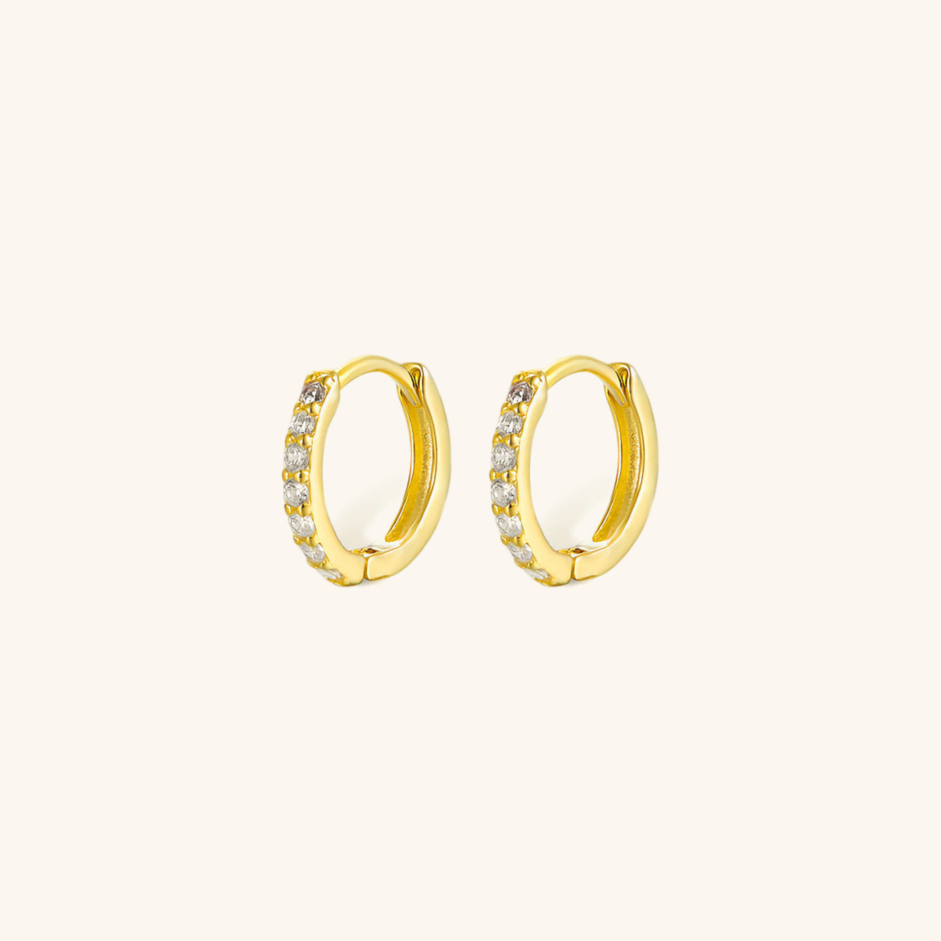 Boucles d'oreilles Huggie Alexandria