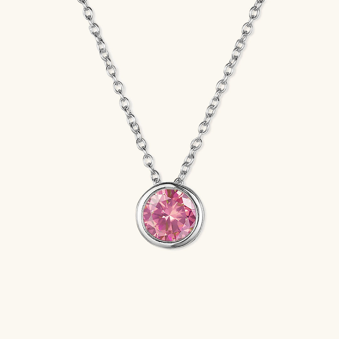 Collier de pierre de naissance Amelia