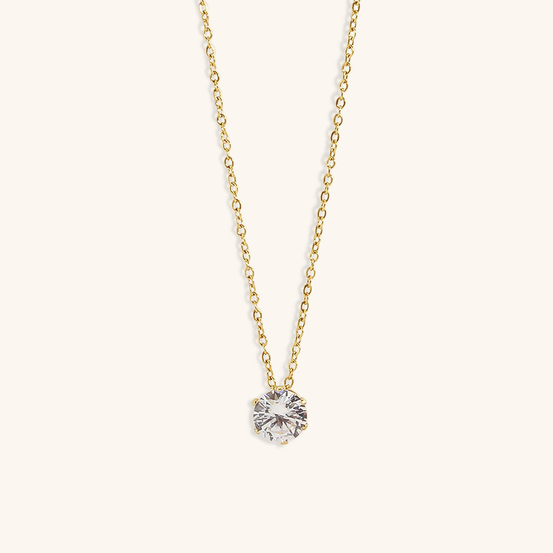 Collier en Or Kyla Solitaire