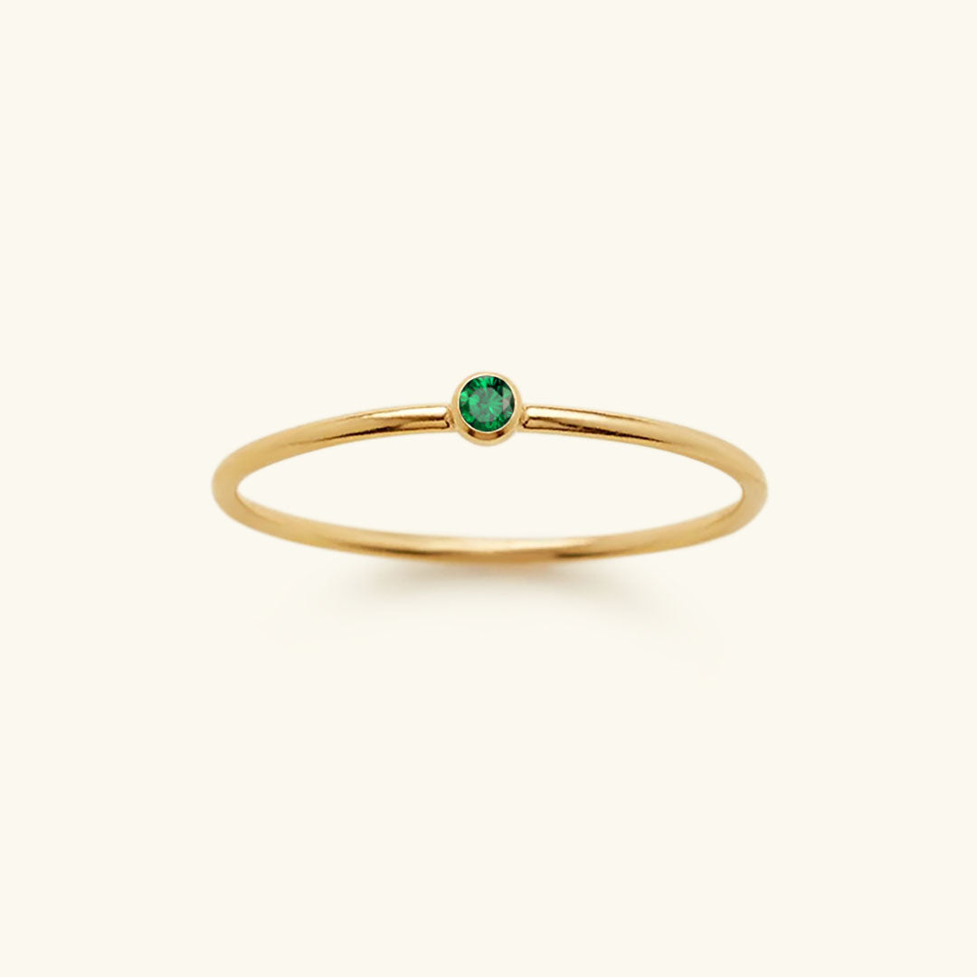 Bague Empilable en Pierre de Naissance Amelia