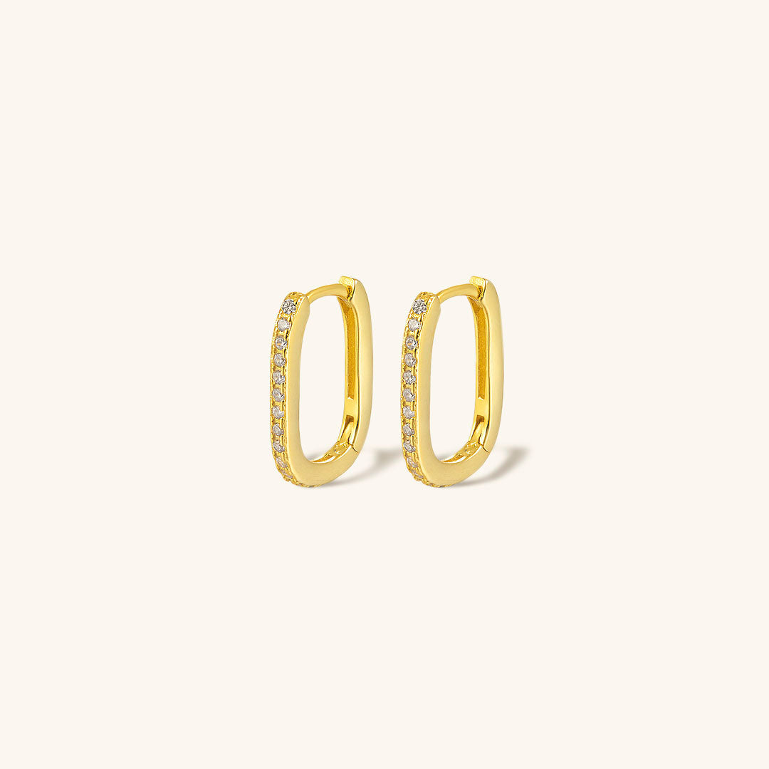 Boucles d'oreilles ovales Melissa