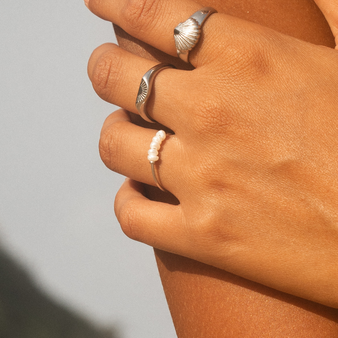 Mini-Bague en Perles