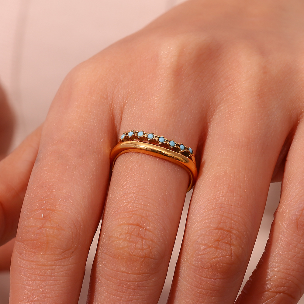 Bague en Or avec Diamant Simulant Adeline