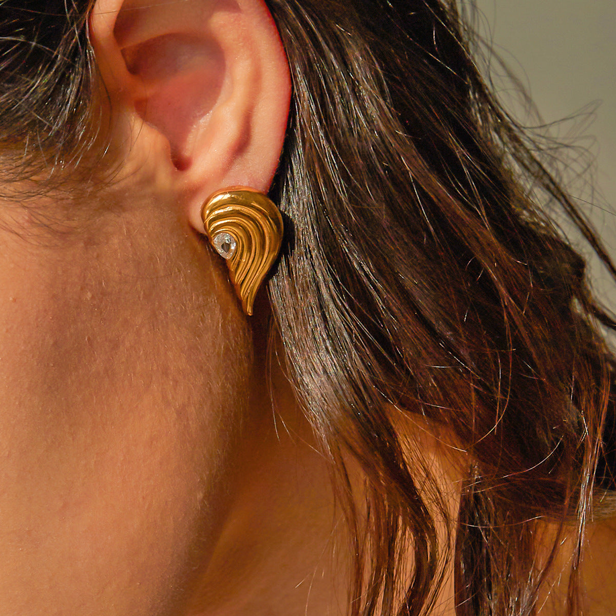 Boucles d'oreilles en or Thalia
