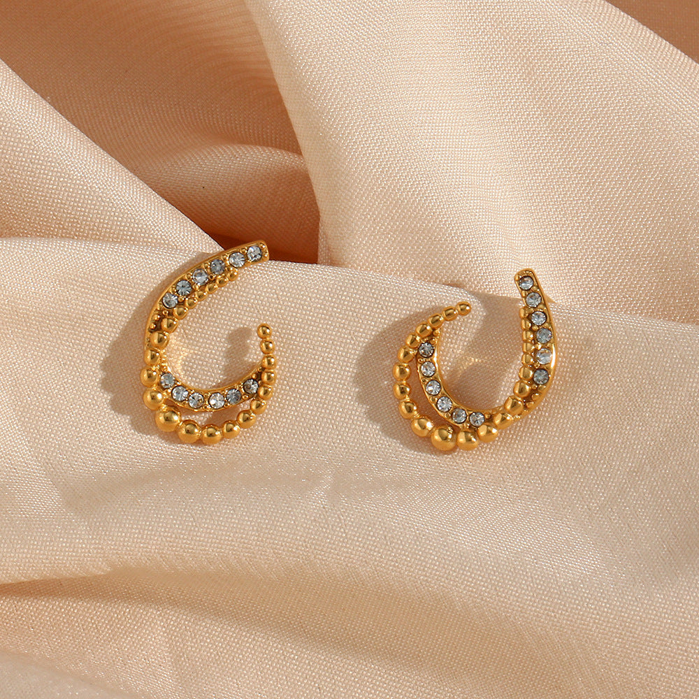 Boucles d'oreilles Nola Gold