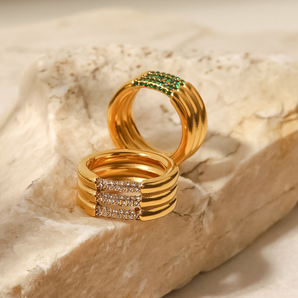 Bague en Or Diamant Sérénité