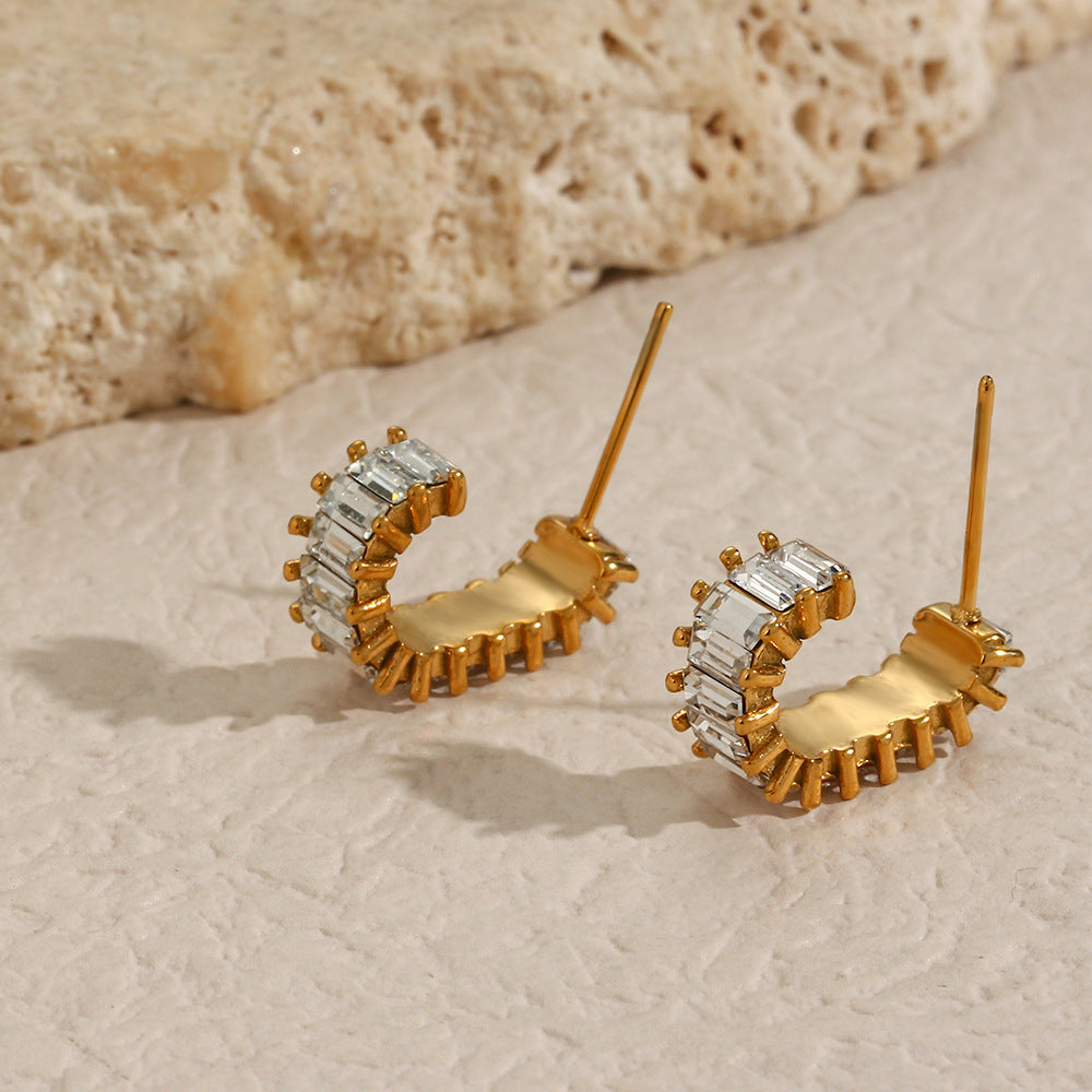 Boucles d'oreilles Agnes Diamant