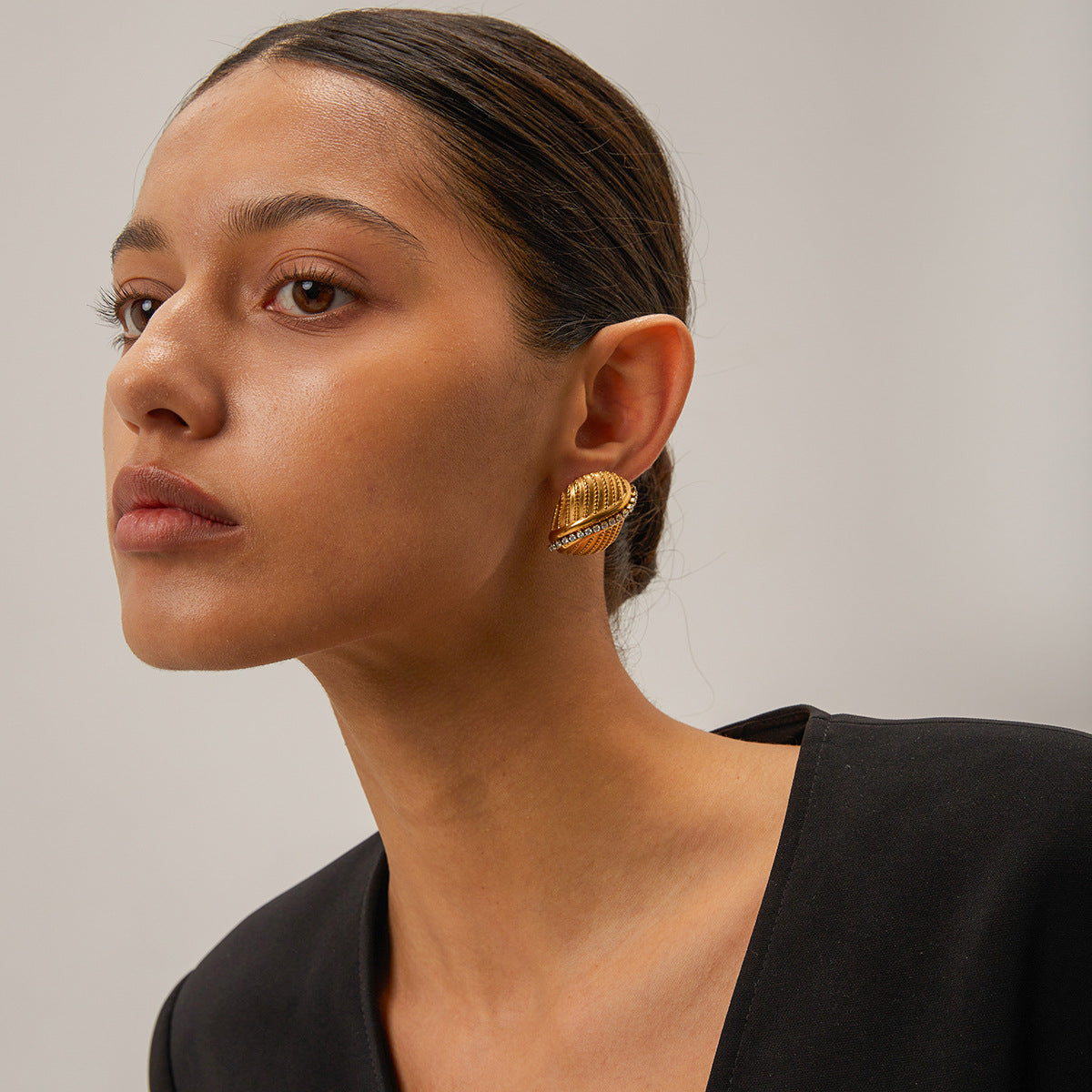 Boucles d'oreilles Odine en or