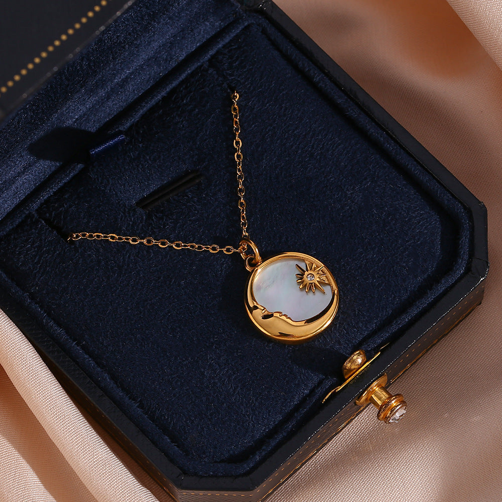 Collier Evangeline Lunar Gold
