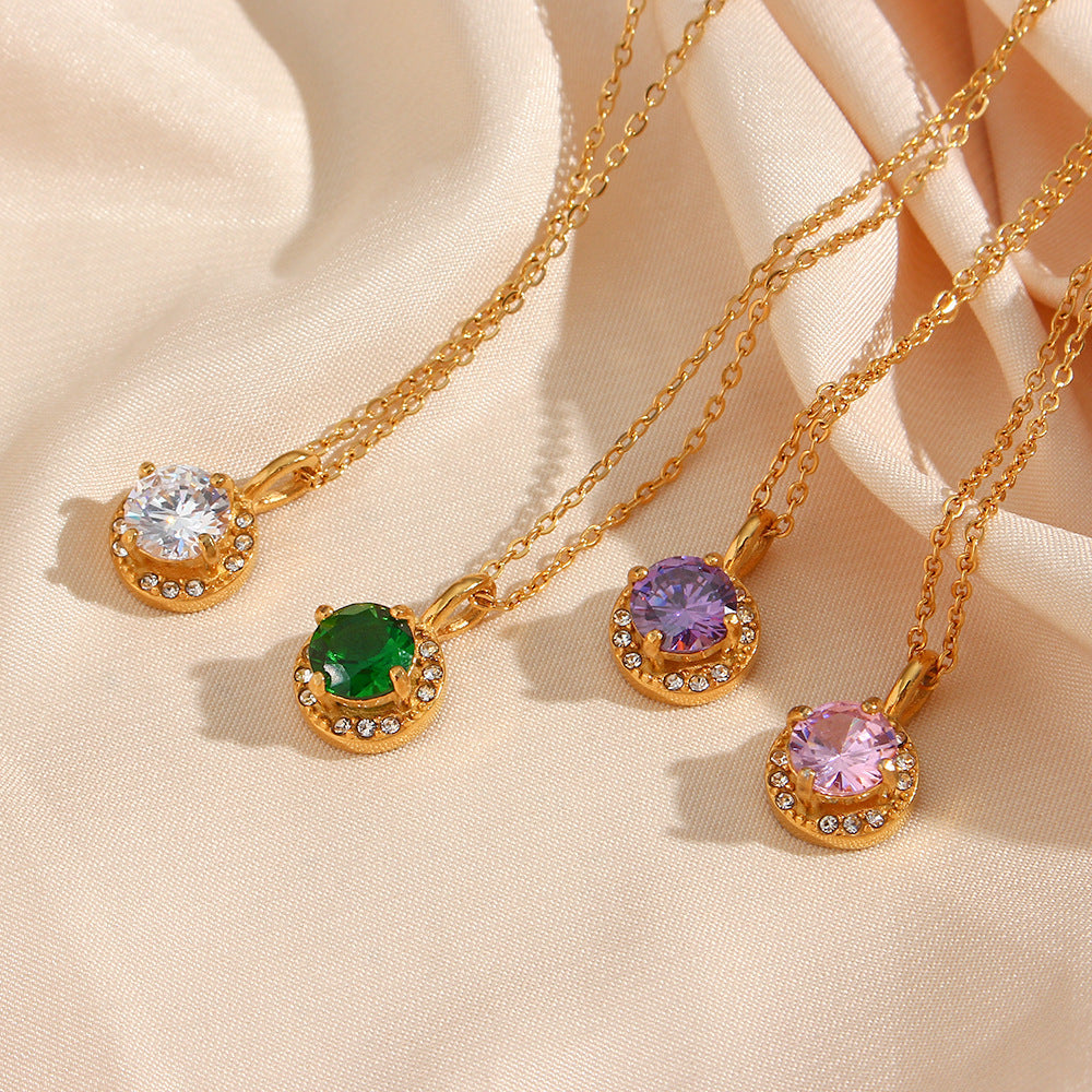 Collier Adora en pierres précieuses