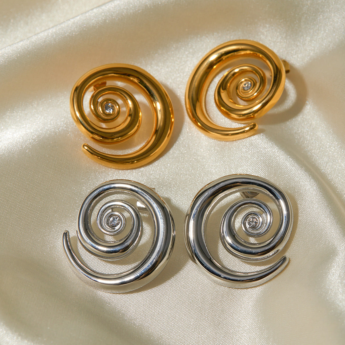 Boucles d'oreilles Tilly Or