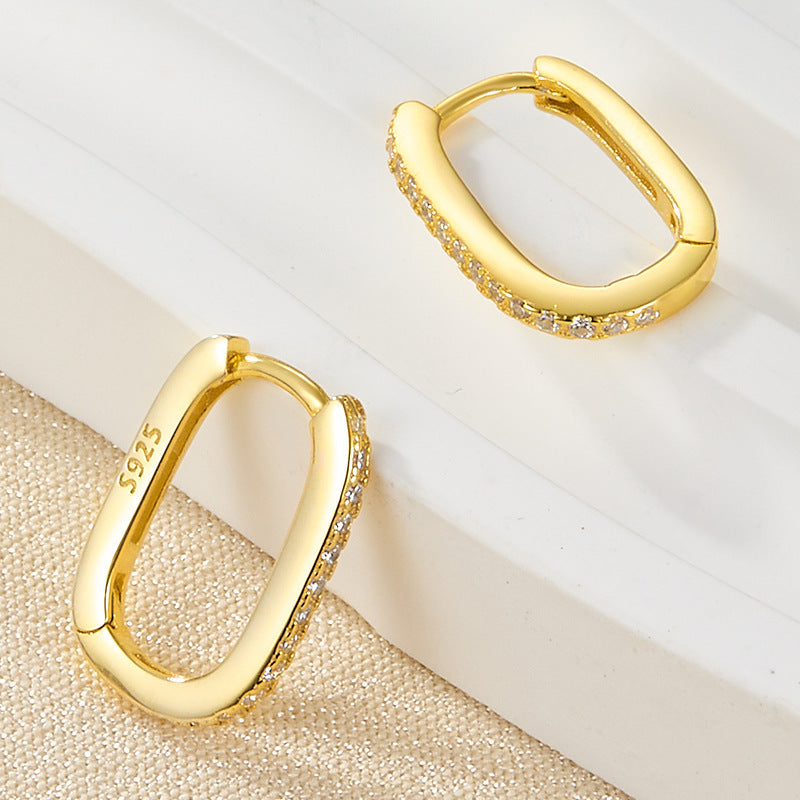 Boucles d'oreilles ovales Melissa