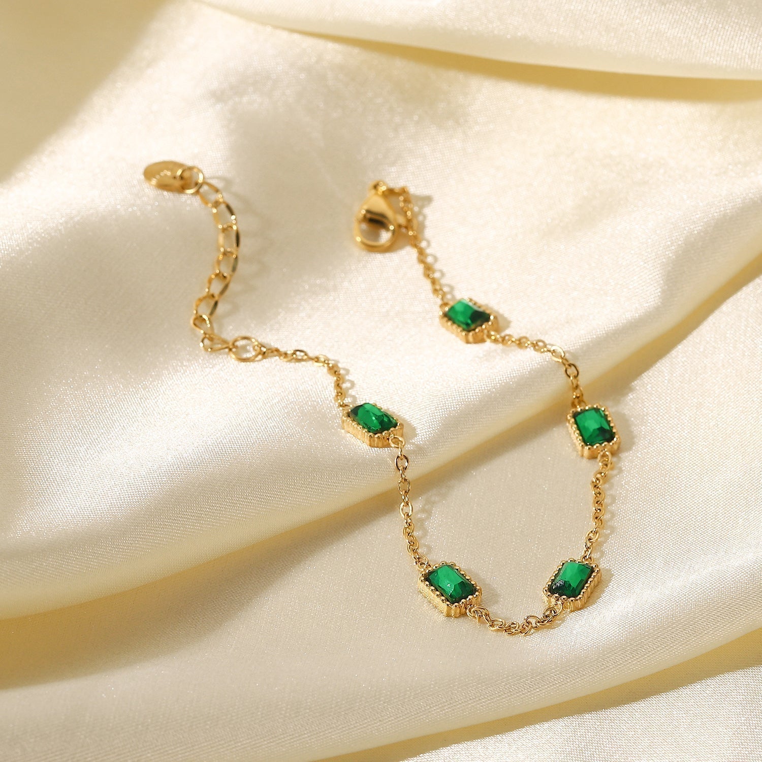 Bracelet vert Erin