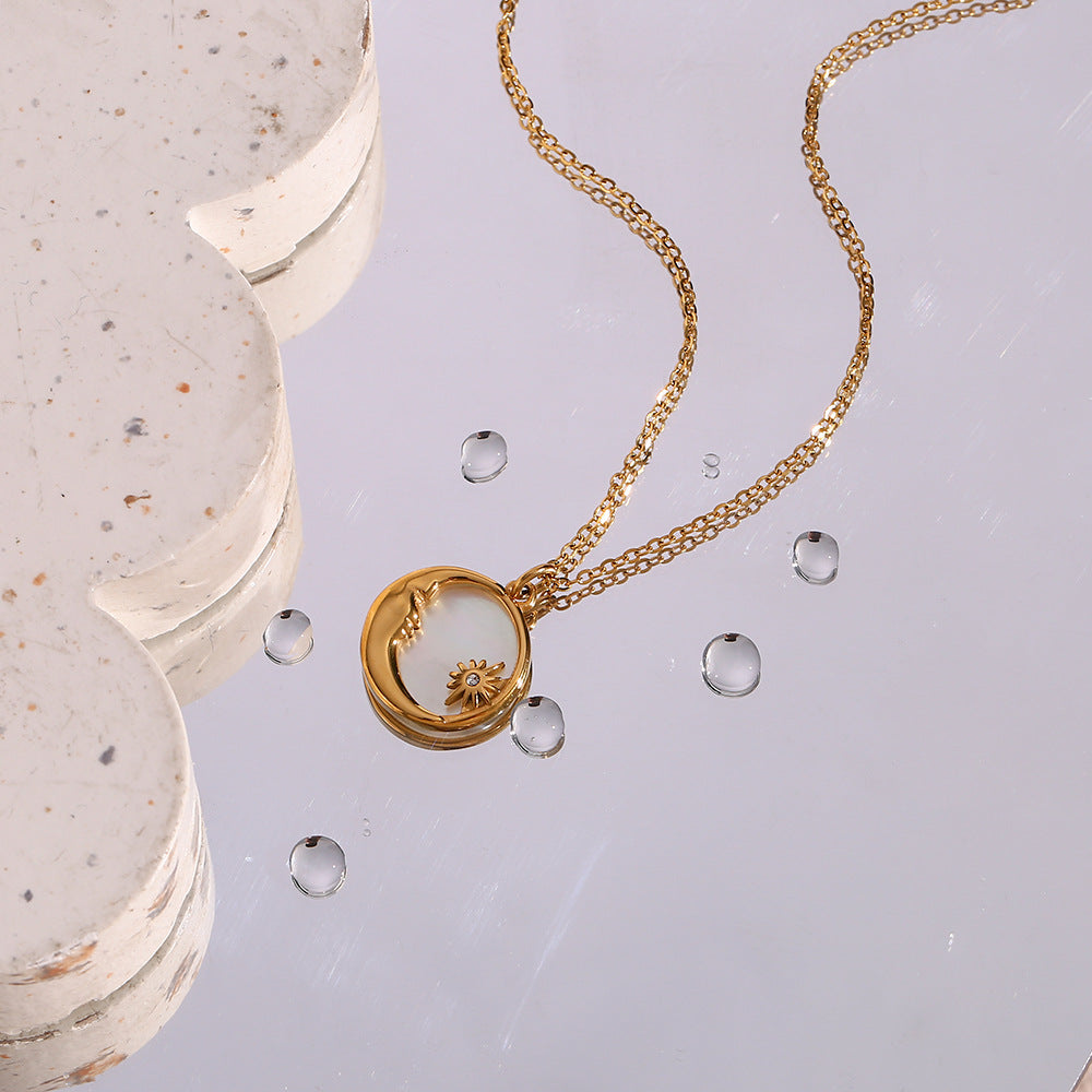Collier Evangeline Lunar Gold