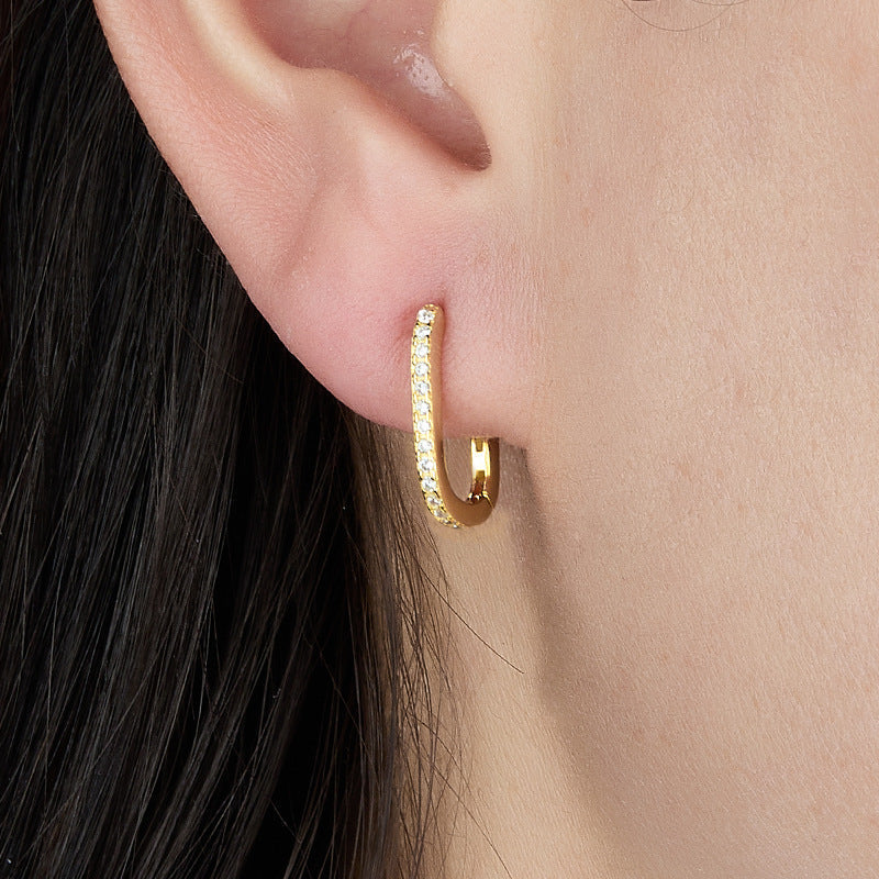 Boucles d'oreilles ovales Melissa