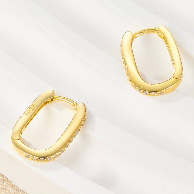 Boucles d'oreilles ovales Melissa