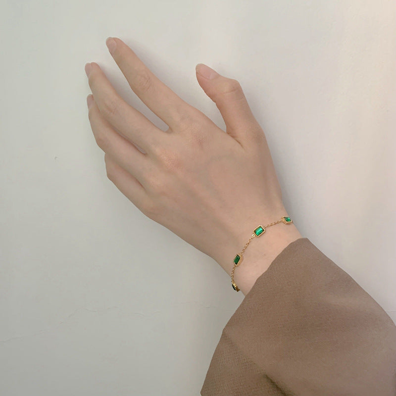 Bracelet vert Erin