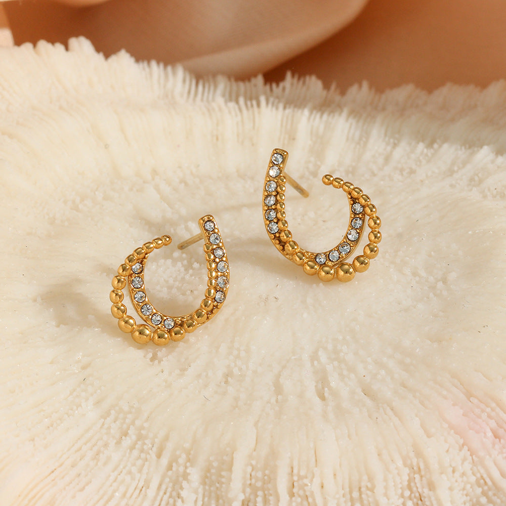 Boucles d'oreilles Nola Gold