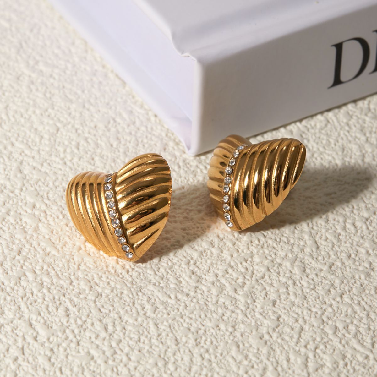 Boucles d'oreilles en or Selene