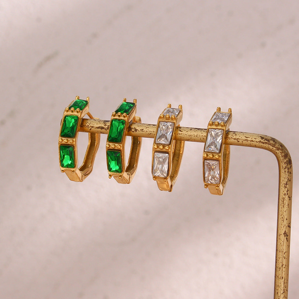 Boucles d'oreilles Elira Diamant