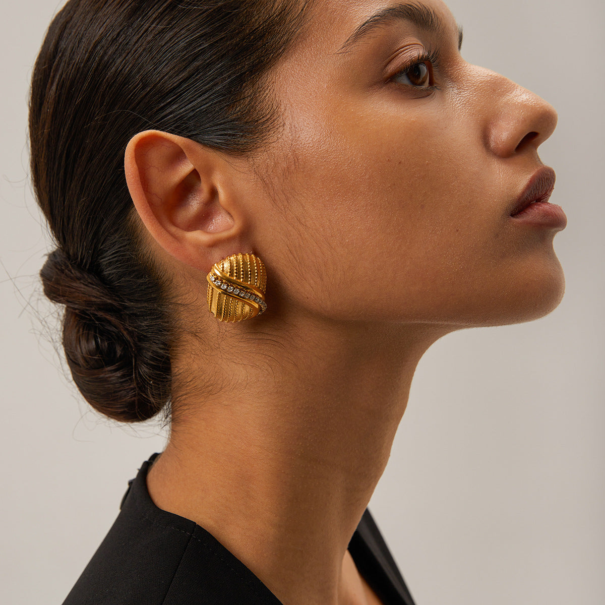 Boucles d'oreilles Odine en or