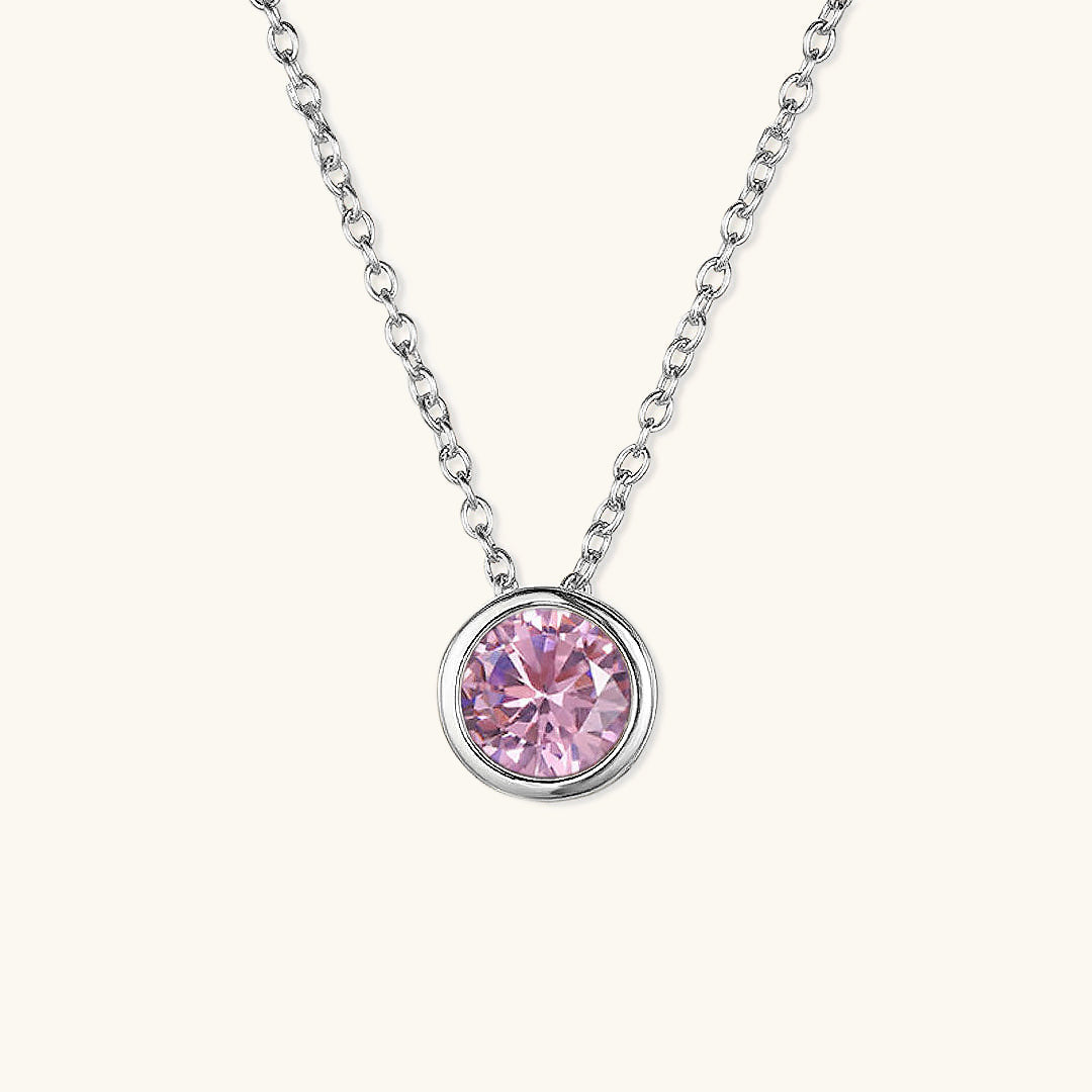 Collier de pierre de naissance Amelia