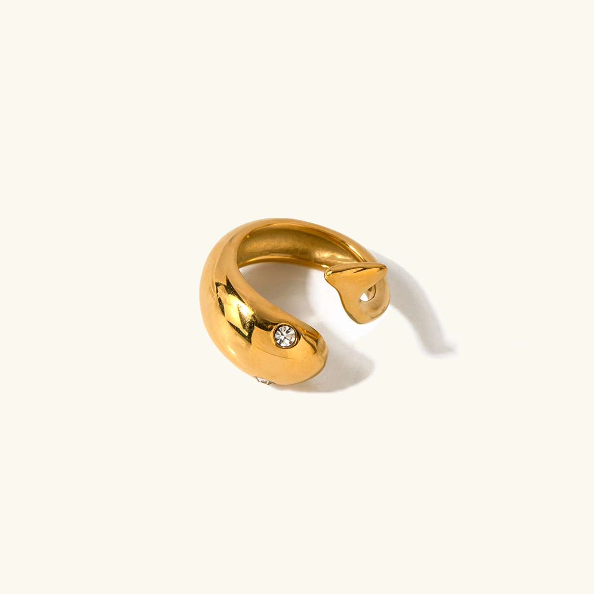 Bague Serpent Etta Or