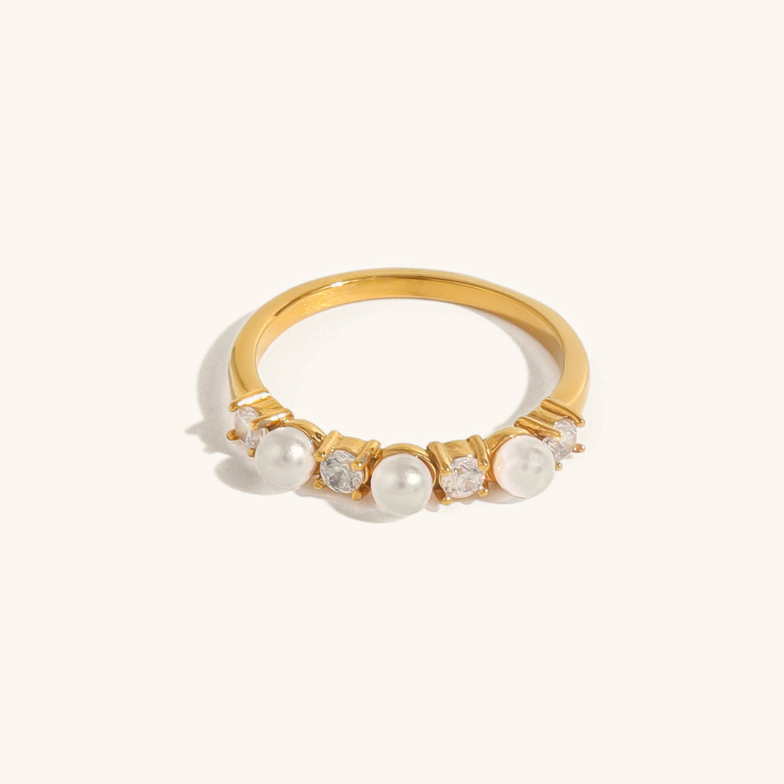 Bague en Perles de Diamant Keisha