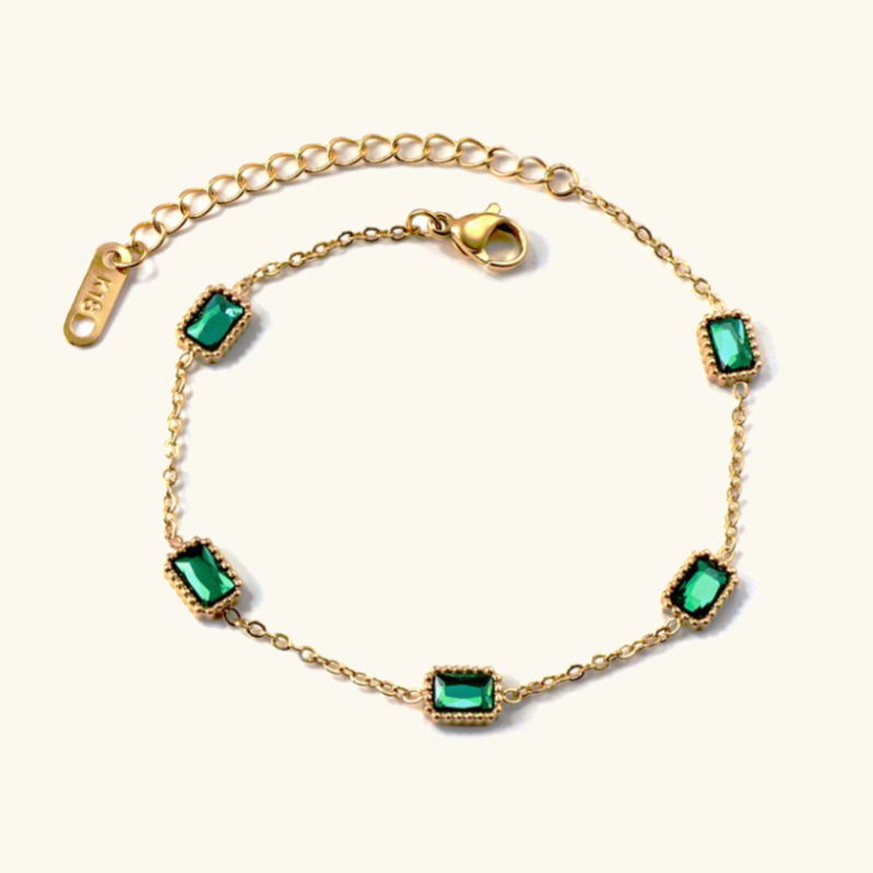 Bracelet vert Erin