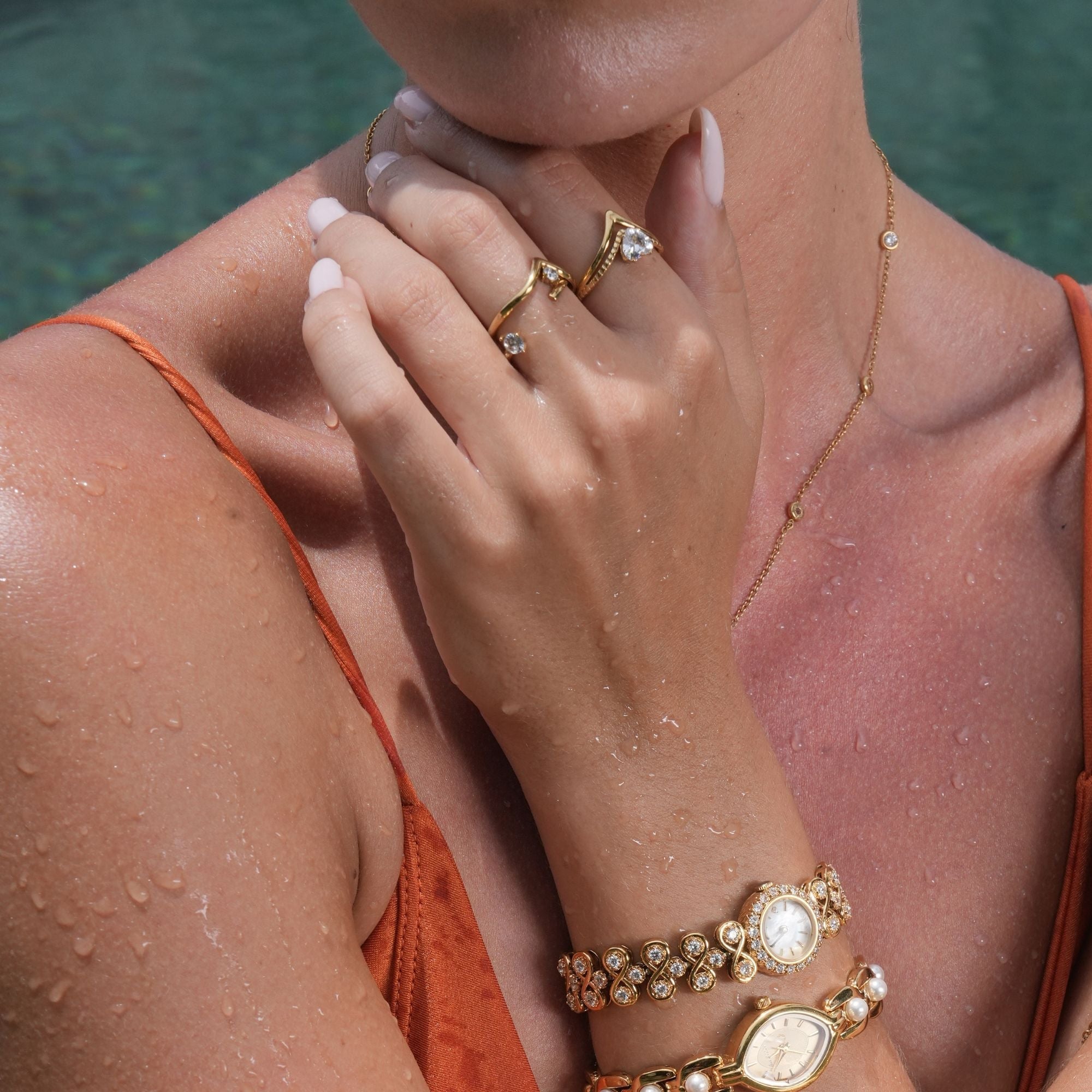 Zelina Anneaux Empilables | Or 18K