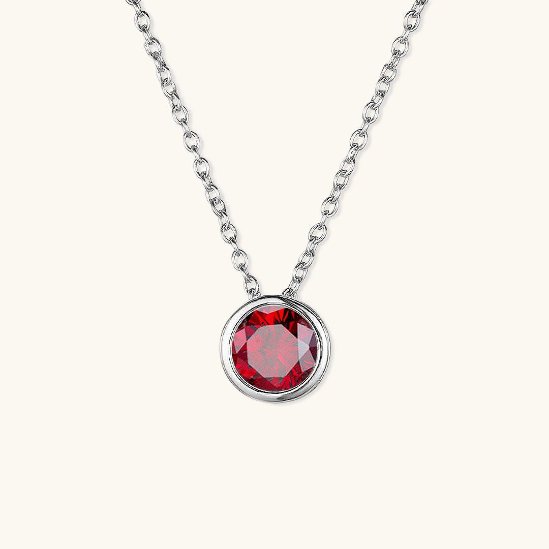 Collier de pierre de naissance Amelia