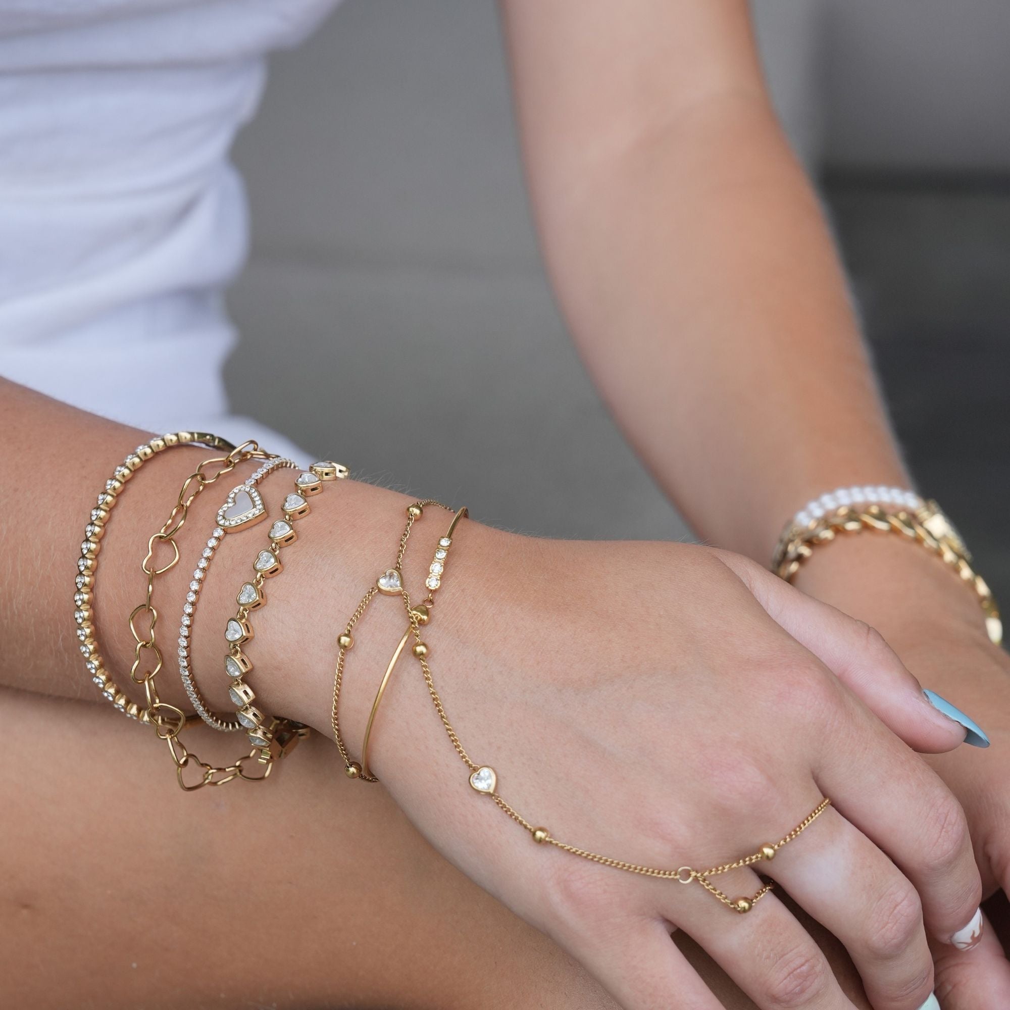 Bracelet Sophia Kralen | Or 18K