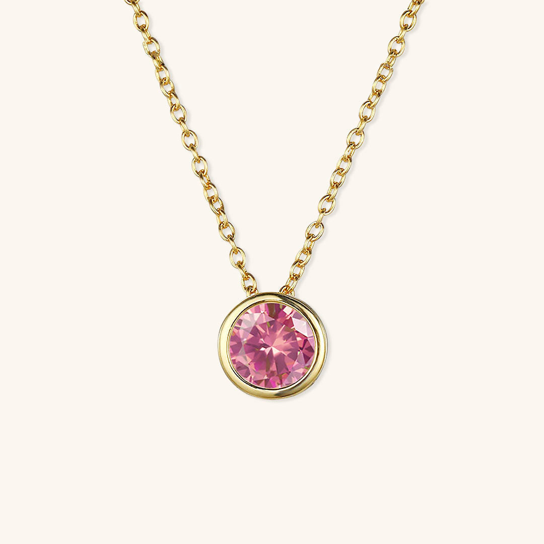 Collier de pierre de naissance Amelia
