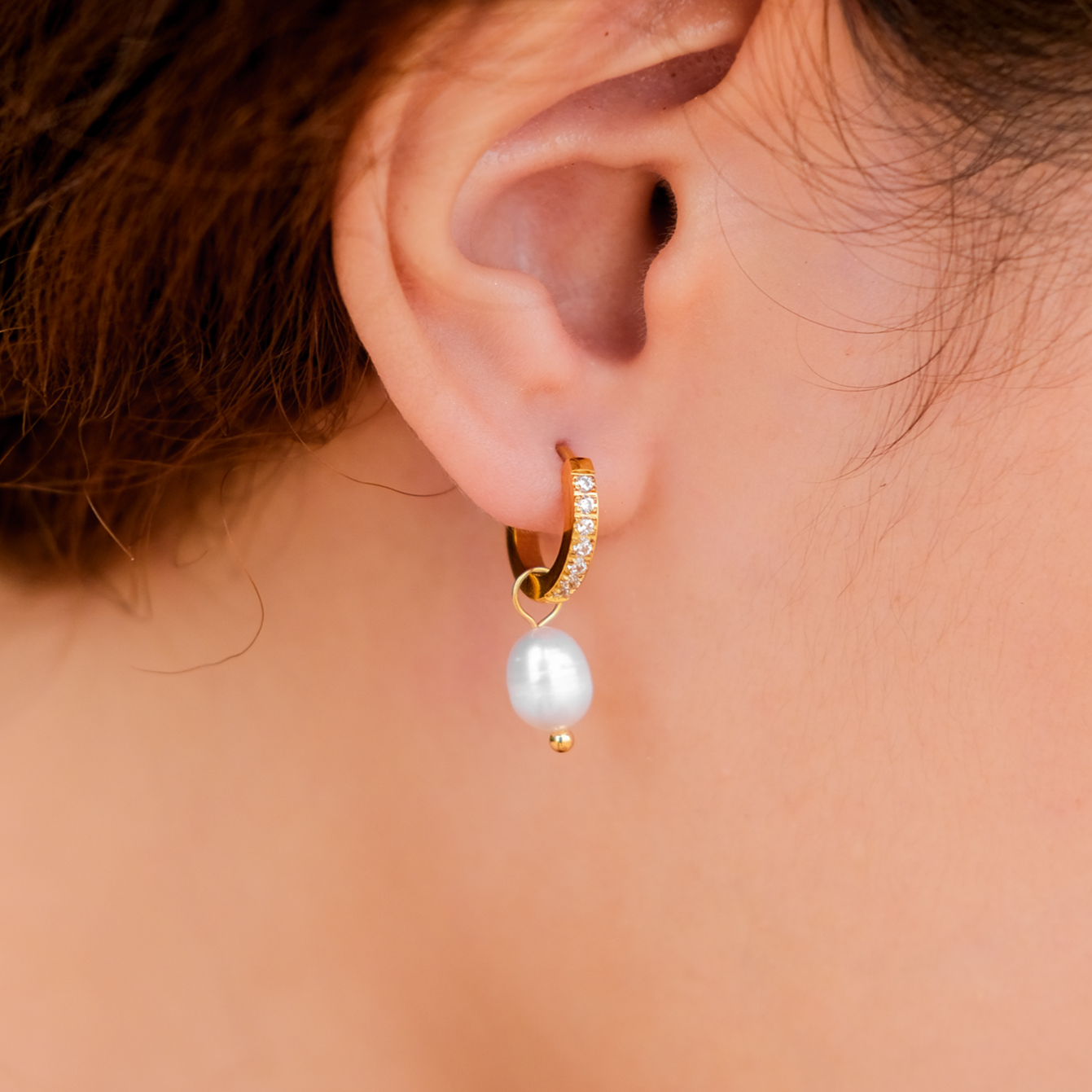 Boucles d'oreilles en perles de Sara